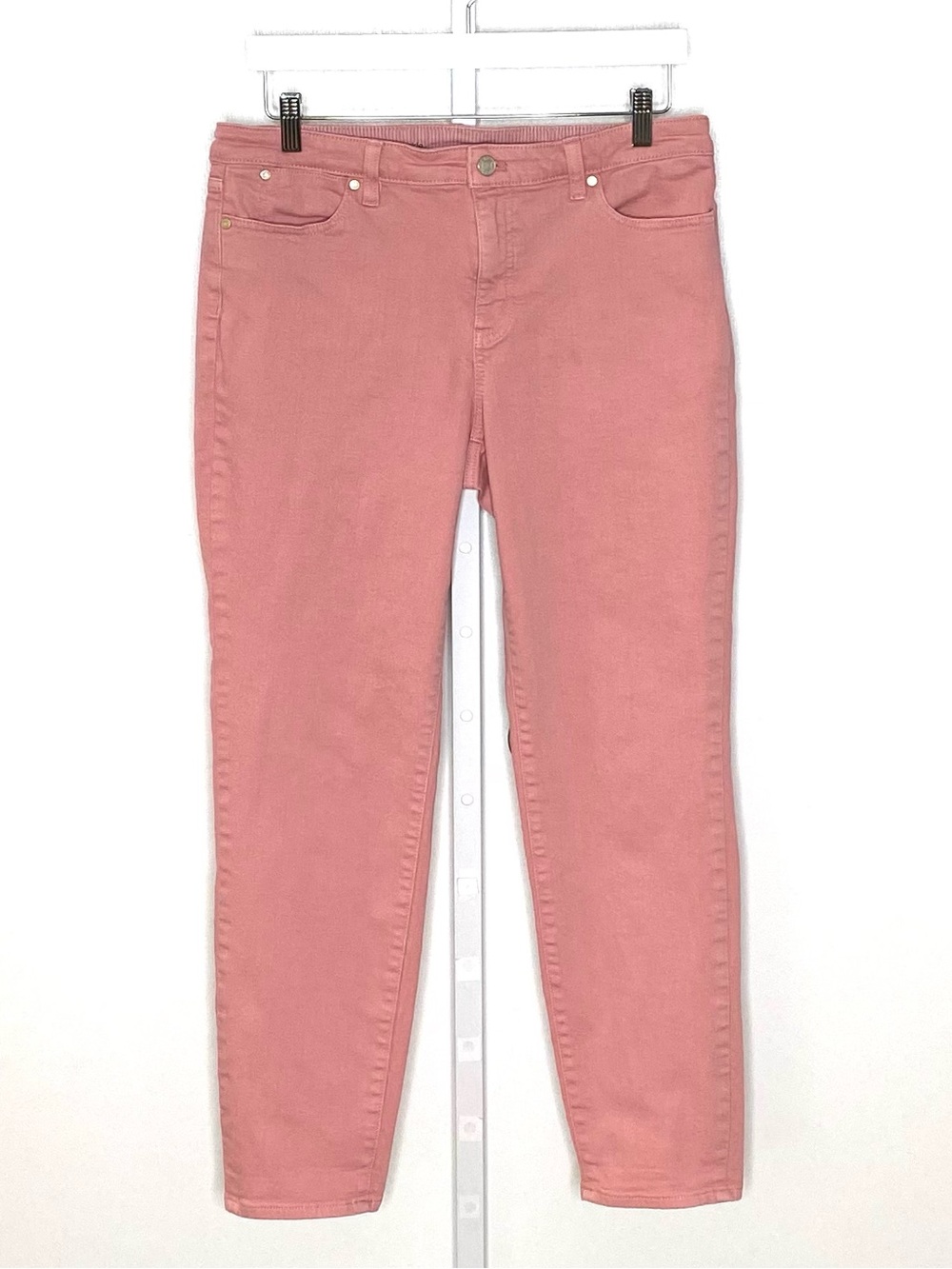 Talbots | Pink Denim Cotton/Spandex Flawless Slim Ankle Pants/Jeans Sz 10